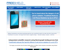 Tablet Screenshot of freeshield.com